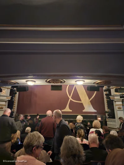 Ambassadors Theatre Stalls M10 view from seat photo