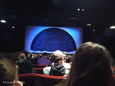Peacock Theatre Stalls W15 view from seat photo