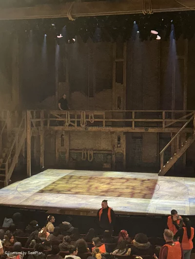 Richard Rodgers Theatre Orchestra S10 view from seat photo