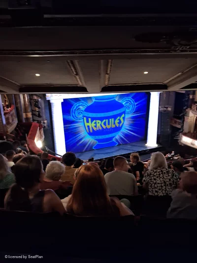 Theatre Royal Drury Lane Grand Circle J43 view from seat photo