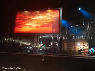 Sadler's Wells Stalls BB13 view from seat photo