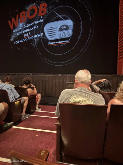 Marquis Theatre Orchestra E2 view from seat photo