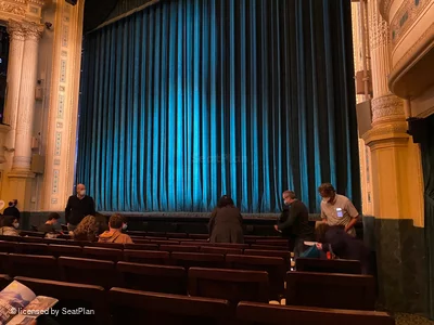 Hudson Theatre Orchestra J124 view from seat photo