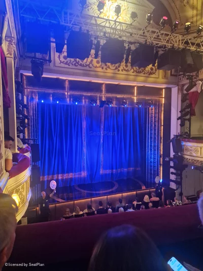 Vaudeville Theatre Dress Circle B2 view from seat photo