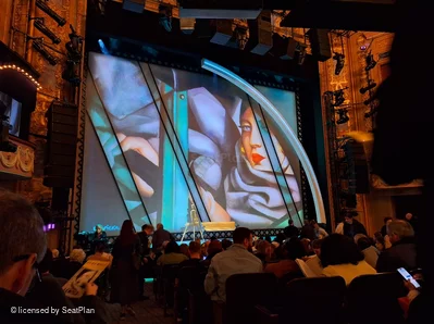 Longacre Theatre Orchestra N2 view from seat photo