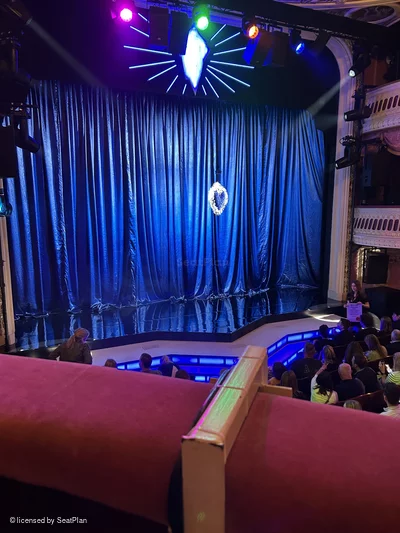 Criterion Theatre Dress Circle A25 view from seat photo