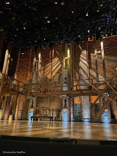 Richard Rodgers Theatre Orchestra A101 view from seat photo