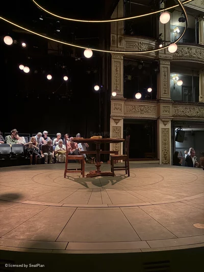 Duke of York's Theatre On Stage Seating SD3 view from seat photo