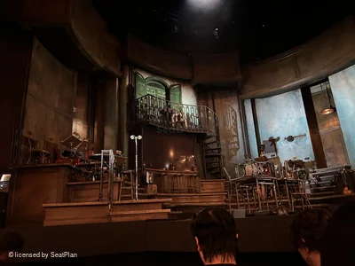 Walter Kerr Theatre Orchestra E116 view from seat photo