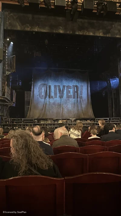 Gielgud Theatre Stalls L17 view from seat photo