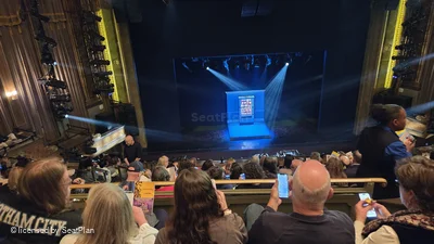 Nederlander Theatre Mezzanine J113 view from seat photo