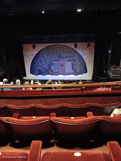 Peacock Theatre Dress Circle H11 view from seat photo