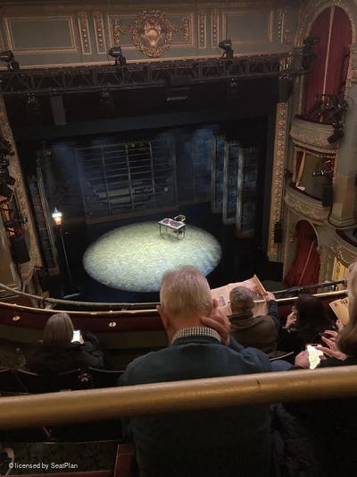 Aldwych Theatre Grand Circle D24 view from seat photo