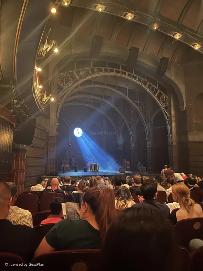 Lyric Theatre Orchestra O31 view from seat photo