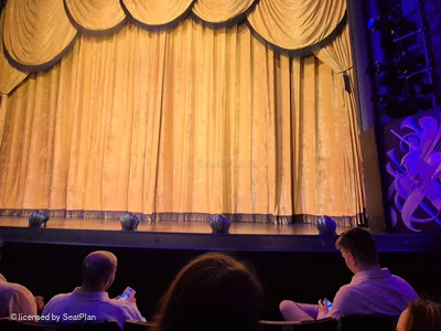 Trafalgar Theatre Stalls C4 view from seat photo
