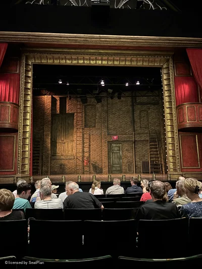 Trafalgar Theatre Stalls H14 view from seat photo