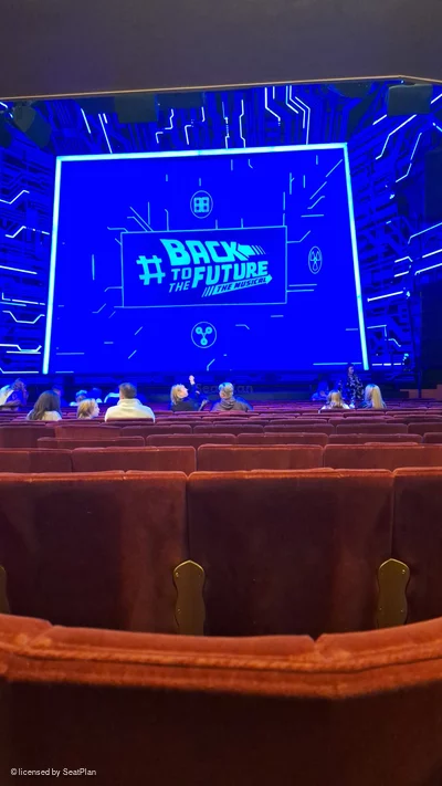 Adelphi Theatre Stalls O15 view from seat photo