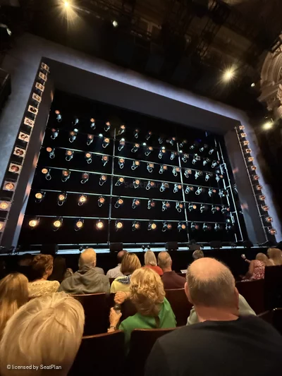 Shaftesbury Theatre Stalls E23 view from seat photo