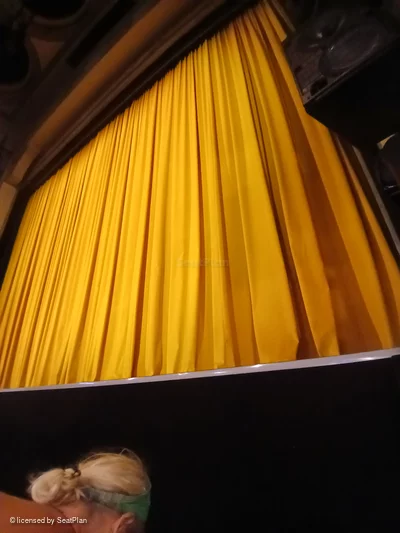 Fortune Theatre Stalls A13 view from seat photo