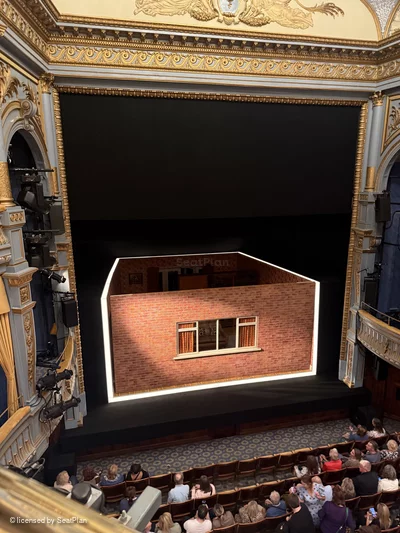 Harold Pinter Theatre Royal Circle A17 view from seat photo