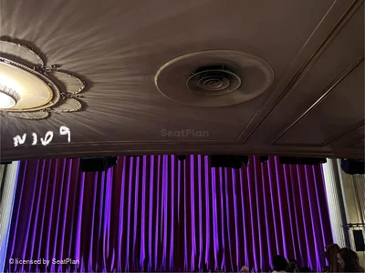Music Box Theatre Orchestra N109 view from seat photo