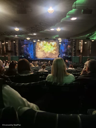 Apollo Victoria Theatre Stalls ZJ11 view from seat photo