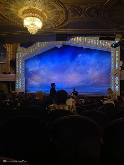 Eugene O'Neill Theatre Orchestra Q8 view from seat photo