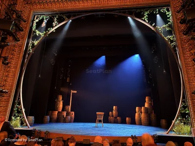 Theatre Royal Haymarket Stalls F10 view from seat photo