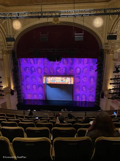 Samuel J. Friedman Theatre Mezzanine F115 view from seat photo
