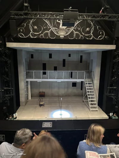 Trafalgar Theatre Dress Circle C15 view from seat photo