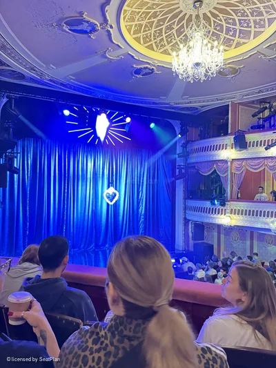 Criterion Theatre Dress Circle D27 view from seat photo