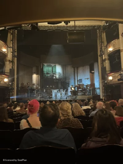 Lyric Theatre Stalls R15 view from seat photo