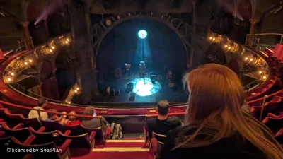 Palace Theatre Grand Circle F22 view from seat photo