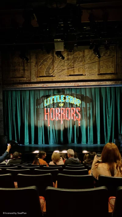 Westside Theatre Orchestra K105 view from seat photo