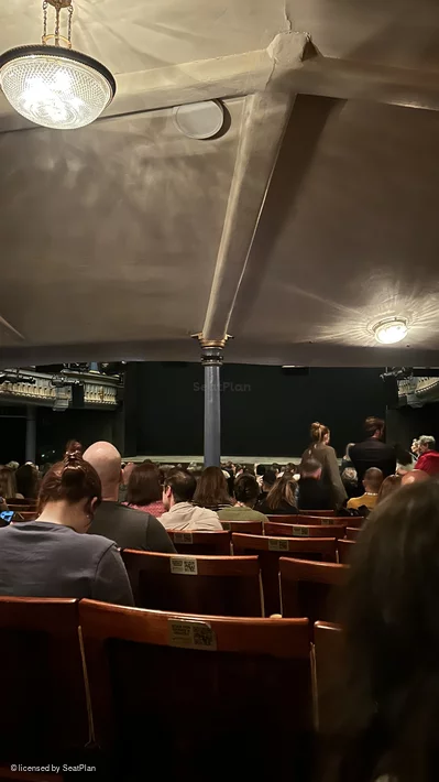 Harold Pinter Theatre Stalls T3 view from seat photo