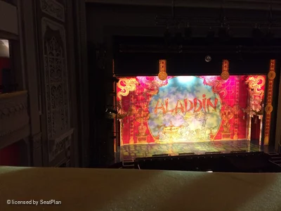 Regent Theatre Circle A28 view from seat photo