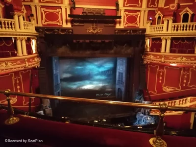 Sunderland Empire Upper Circle B38 view from seat photo