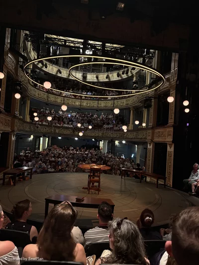 Duke of York's Theatre On Stage Seating D10 view from seat photo