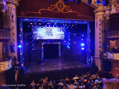 New Wimbledon Theatre Dress Circle B21 view from seat photo