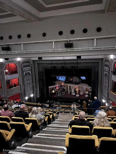 Regent Theatre Circle R16 view from seat photo