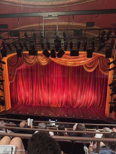 Todd Haimes Theatre Balcony D120 view from seat photo