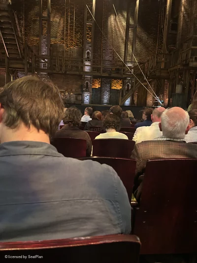 Victoria Palace Theatre Stalls H25 view from seat photo