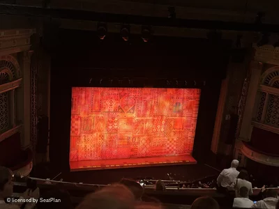 Edinburgh Playhouse Balcony J43 view from seat photo