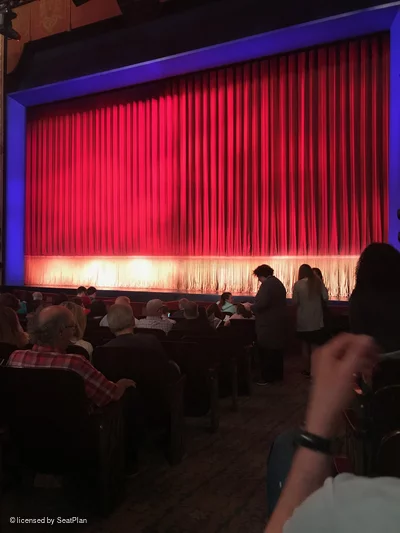 Longacre Theatre Orchestra L1 view from seat photo