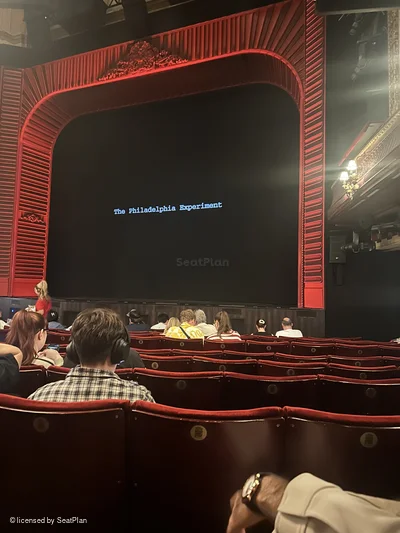Phoenix Theatre Stalls L4 view from seat photo