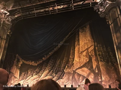 His Majesty's Theatre Stalls G15 view from seat photo