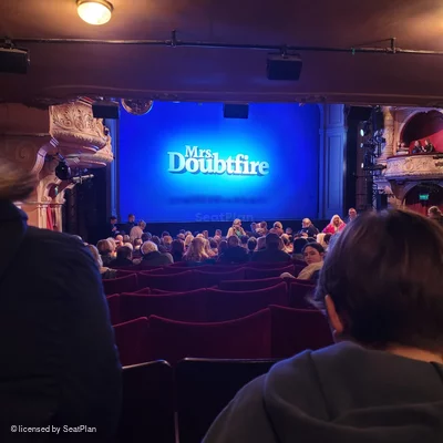 Shaftesbury Theatre Stalls V34 view from seat photo