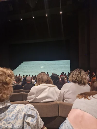 National Theatre - Lyttelton Stalls S7 view from seat photo
