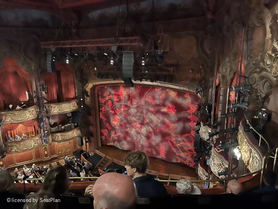 Lyceum Theatre Grand Circle D3 view from seat photo