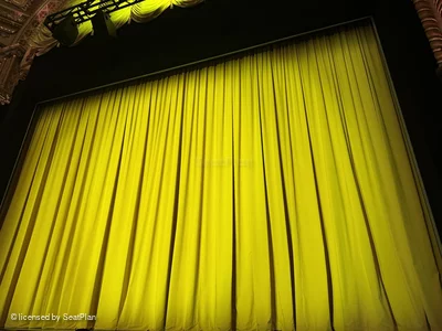 Golden Theatre Orchestra E106 view from seat photo